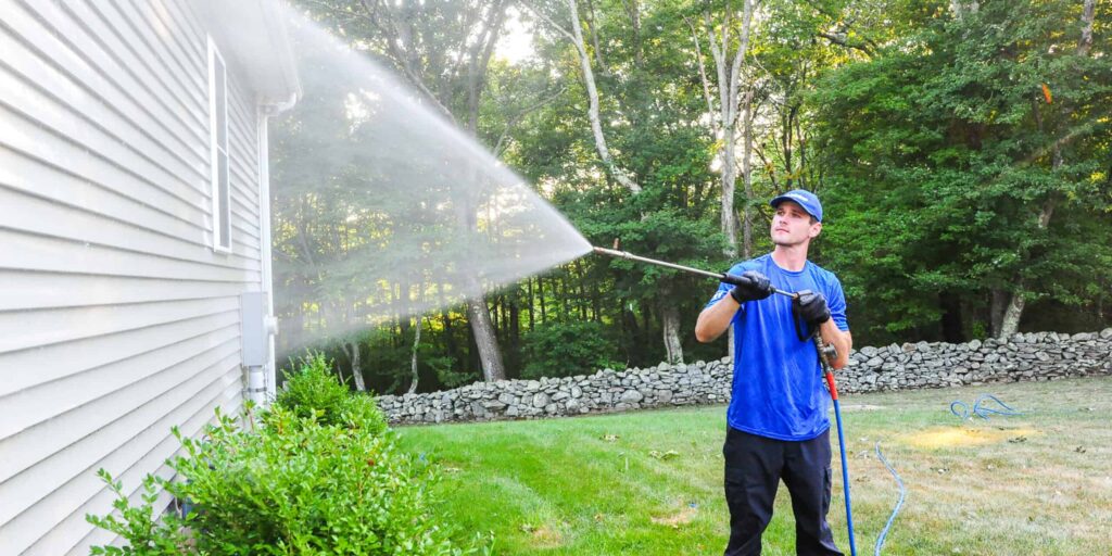 power washing