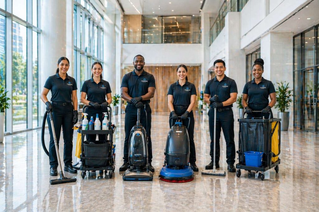 commercial cleaning cost per square foot in 2026 modern office cleaning