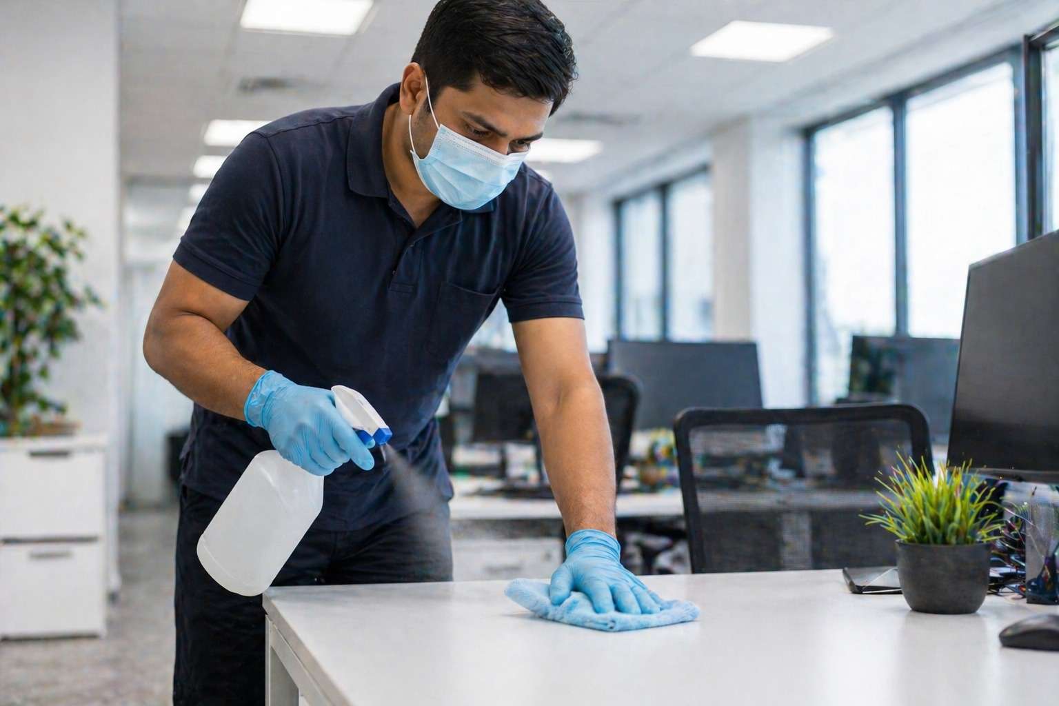workplace disinfection cleaning services