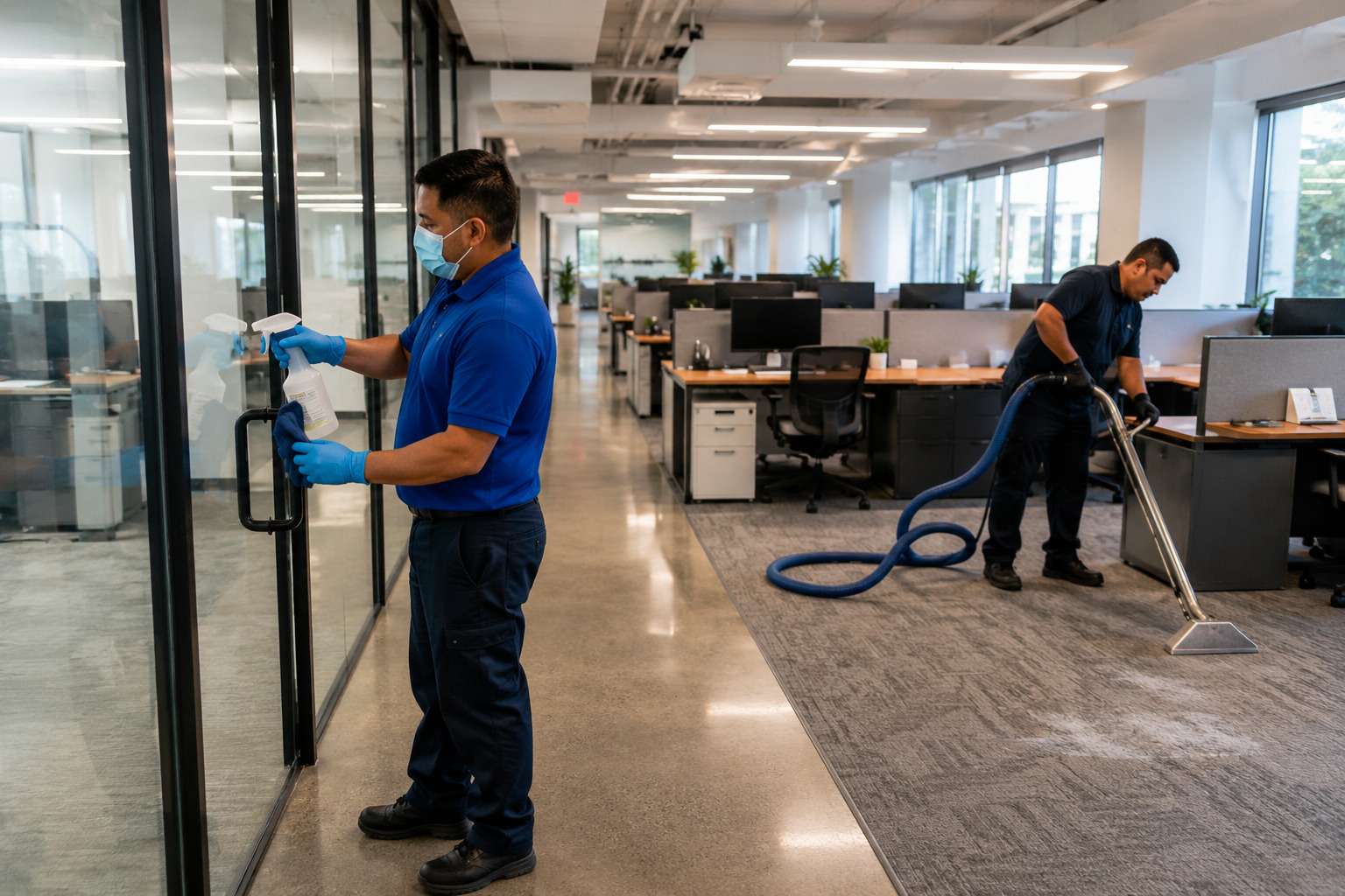 Office Sanitization vs Deep Cleaning